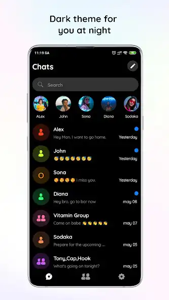 Play Messenger Color - SMS as an online game Messenger Color - SMS with UptoPlay