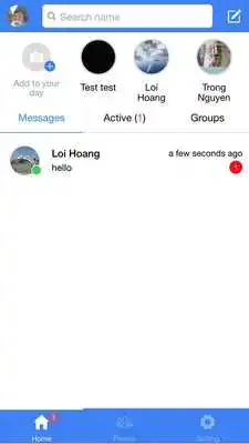 Play Messenger Ionic