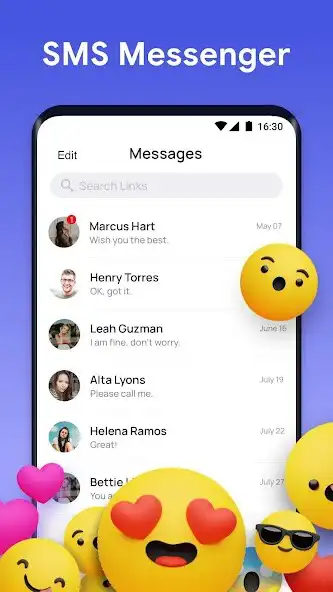 Play Messenger SMS: Messages Home  and enjoy Messenger SMS: Messages Home with UptoPlay