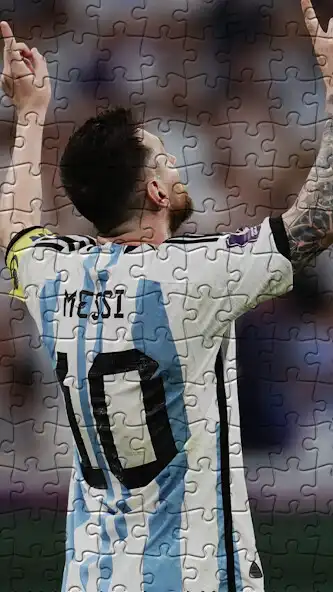 Play Messi Argentina Puzzles as an online game Messi Argentina Puzzles with UptoPlay