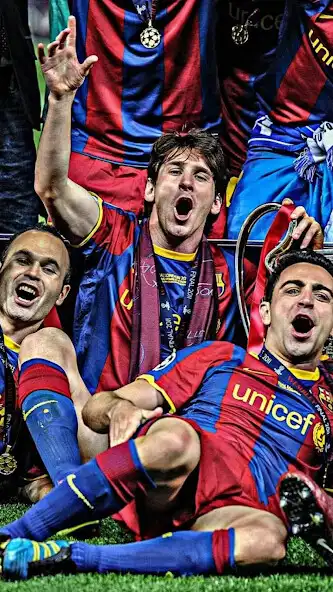 Play Messi Barcelona Wallpaper as an online game Messi Barcelona Wallpaper with UptoPlay