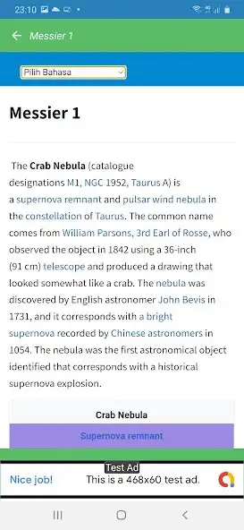 Play Messier objects as an online game Messier objects with UptoPlay