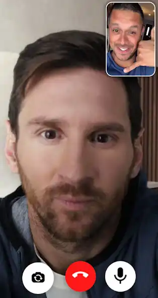 Play Messi Fake Call as an online game Messi Fake Call with UptoPlay