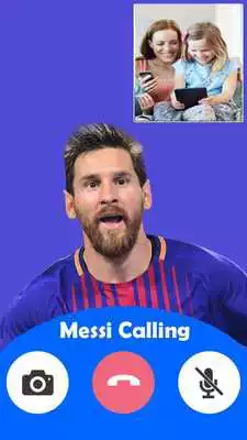 Play Messi Fake Video Call