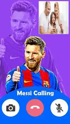 Play Messi Fake Video Call