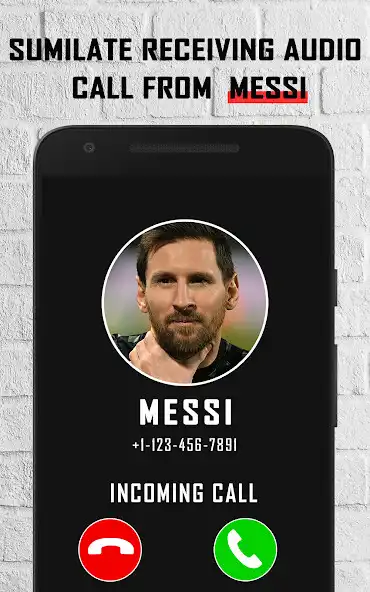 Play Messi video call - chat prank  and enjoy Messi video call - chat prank with UptoPlay