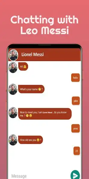 Play Messi Video Call Chat as an online game Messi Video Call Chat with UptoPlay