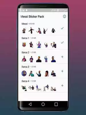 Play Messi Watsa stickers Play Messi Watsa stickers