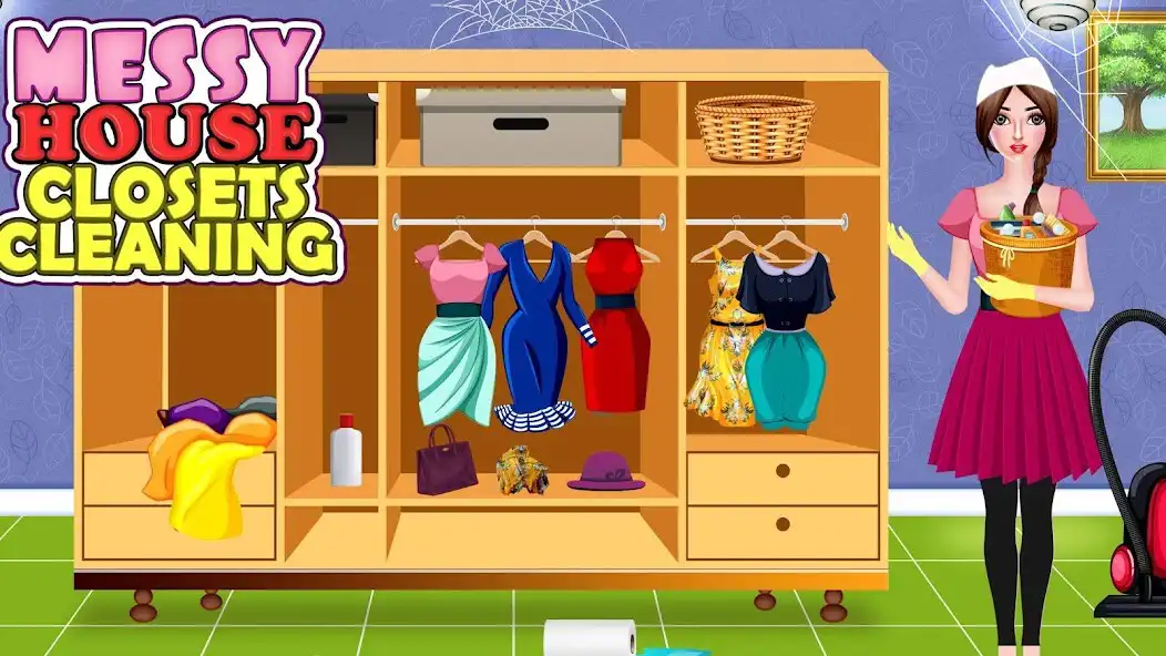 Play Messy House Closet Cleanup  and enjoy Messy House Closet Cleanup with UptoPlay