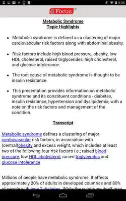 Play Metabolic Syndrome