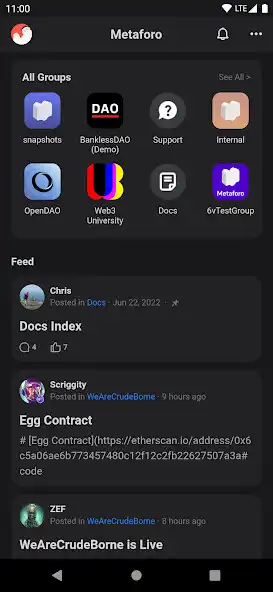 Play Metaforo - Web-3 Native Forums as an online game Metaforo - Web-3 Native Forums with UptoPlay