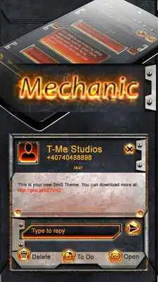 Play Metal and Fire SMS Theme Play Metal and Fire SMS Theme