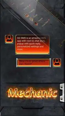 Play Metal and Fire SMS Theme Play Metal and Fire SMS Theme