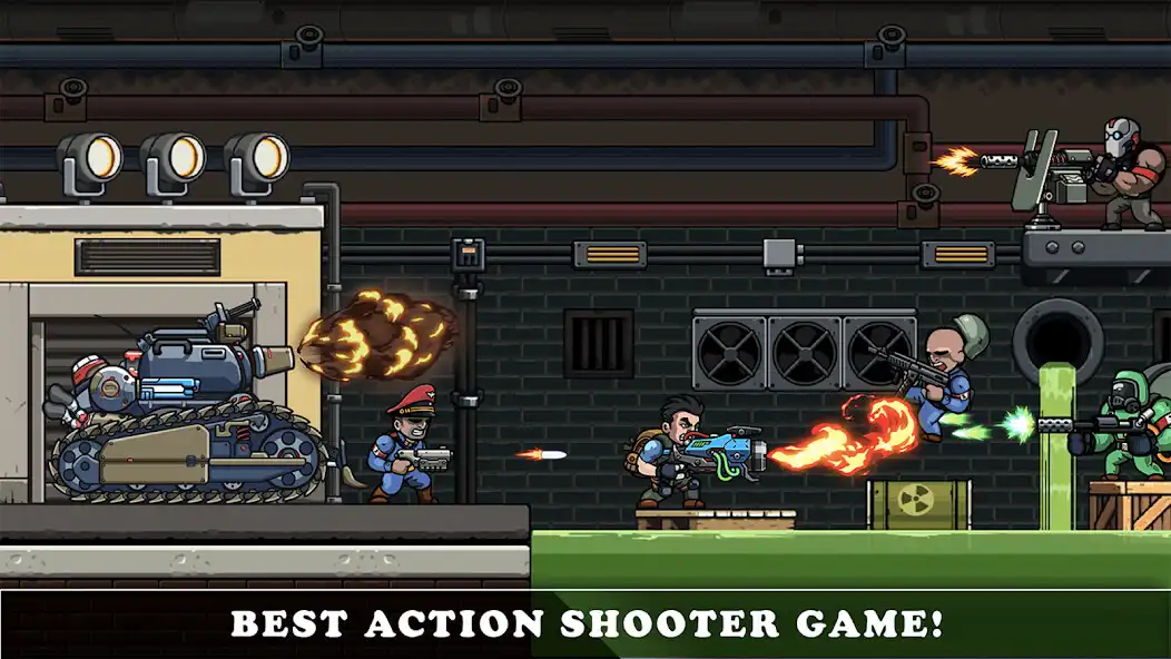 Play Metal black ops: metal shooter as an online game Metal black ops: metal shooter with UptoPlay
