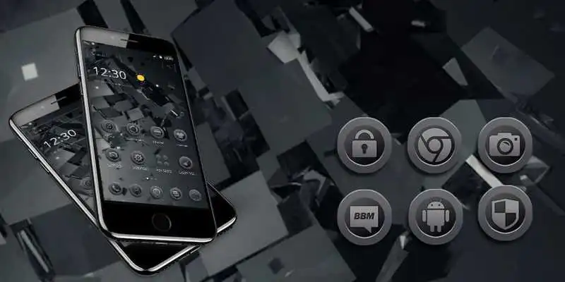 Play Metal Black Tech Theme