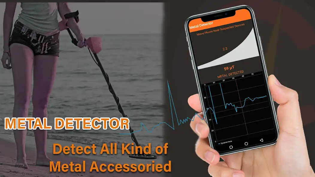 Play Metal Detector  Metal Scanner as an online game Metal Detector  Metal Scanner with UptoPlay