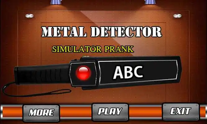 Play Metal Detector Simulator Prank