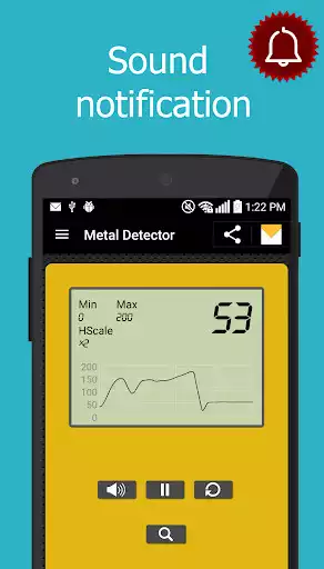 Play Metal Detector with sound  and enjoy Metal Detector with sound with UptoPlay