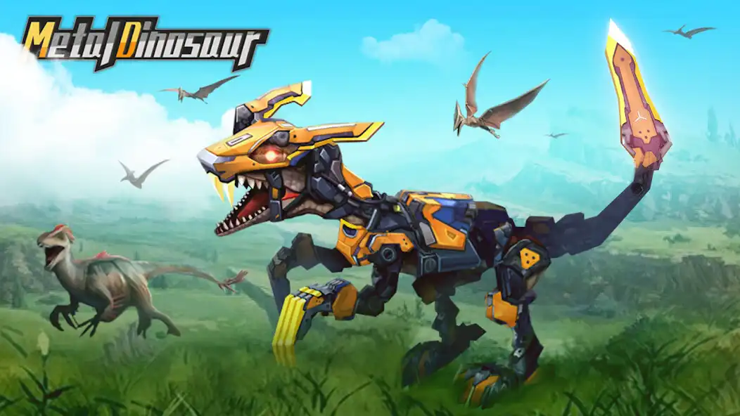 Play Metal Dinosaur : Monster War  and enjoy Metal Dinosaur : Monster War with UptoPlay