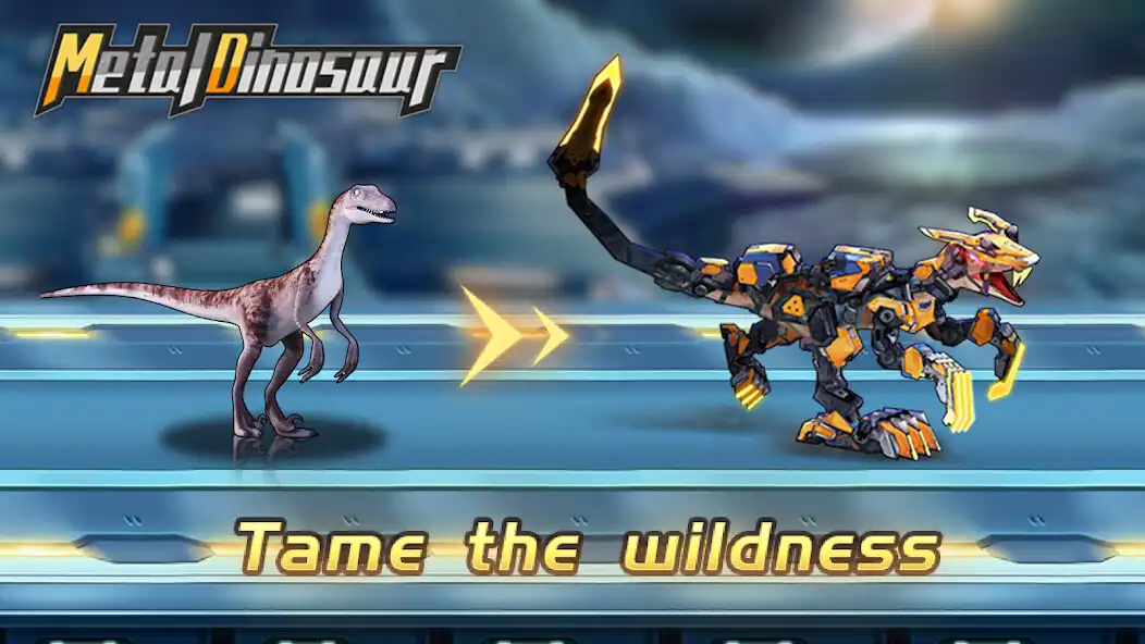 Play Metal Dinosaur : Monster War as an online game Metal Dinosaur : Monster War with UptoPlay