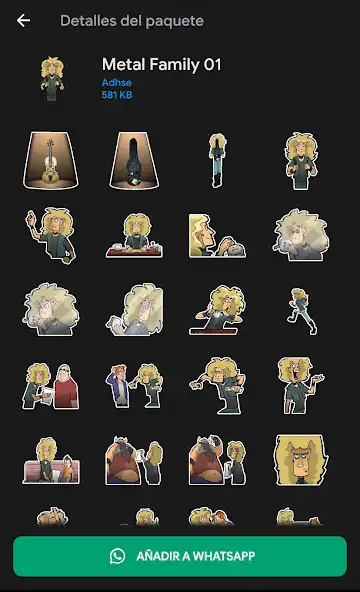 Play Metal Family Stickers  and enjoy Metal Family Stickers with UptoPlay