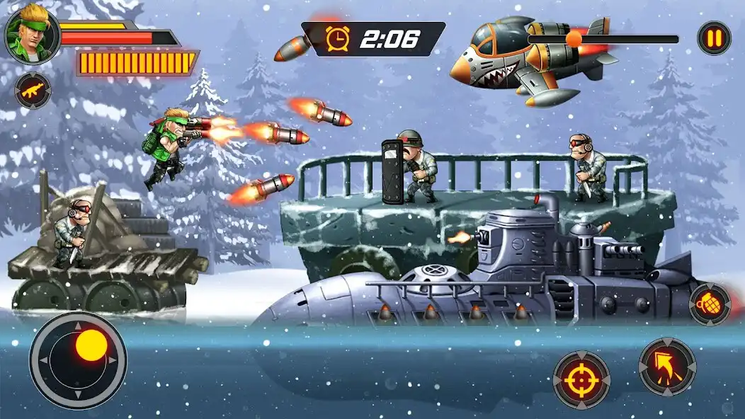 Play Metal Gun Soldiers Shooting as an online game Metal Gun Soldiers Shooting with UptoPlay