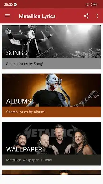 Play Metallica Lyrics as an online game Metallica Lyrics with UptoPlay