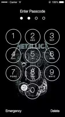 Play Metallica Wallpaper Lock Screen