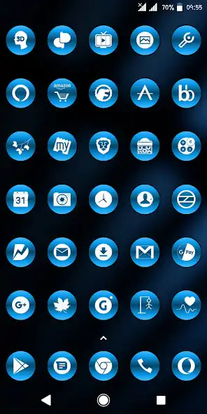 Play Metallic Blue Icons  and enjoy Metallic Blue Icons with UptoPlay