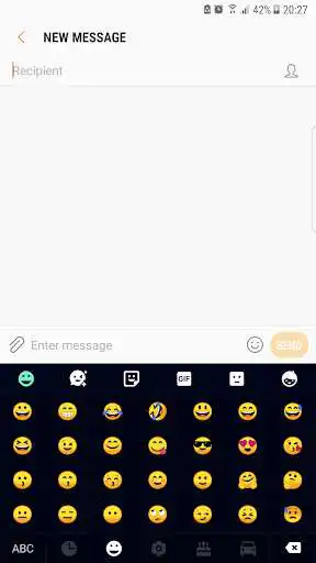 Play Metallic blue keyboard as an online game Metallic blue keyboard with UptoPlay