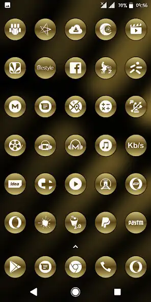 Play Metallic Gold Icons as an online game Metallic Gold Icons with UptoPlay