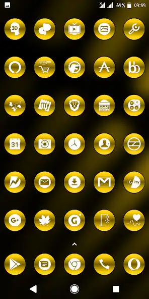 Play Metallic Yellow Icons  and enjoy Metallic Yellow Icons with UptoPlay