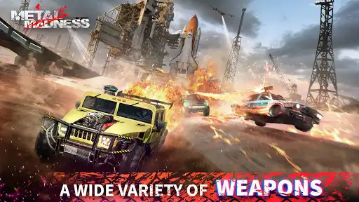 Play METAL MADNESS PvP: Car Shooter  and enjoy METAL MADNESS PvP: Car Shooter with UptoPlay