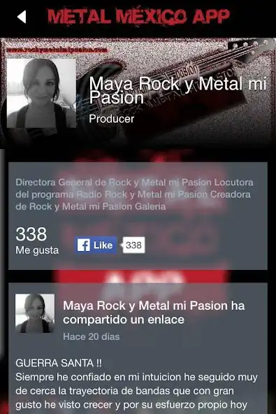 Play Metal México App  and enjoy Metal México App with UptoPlay
