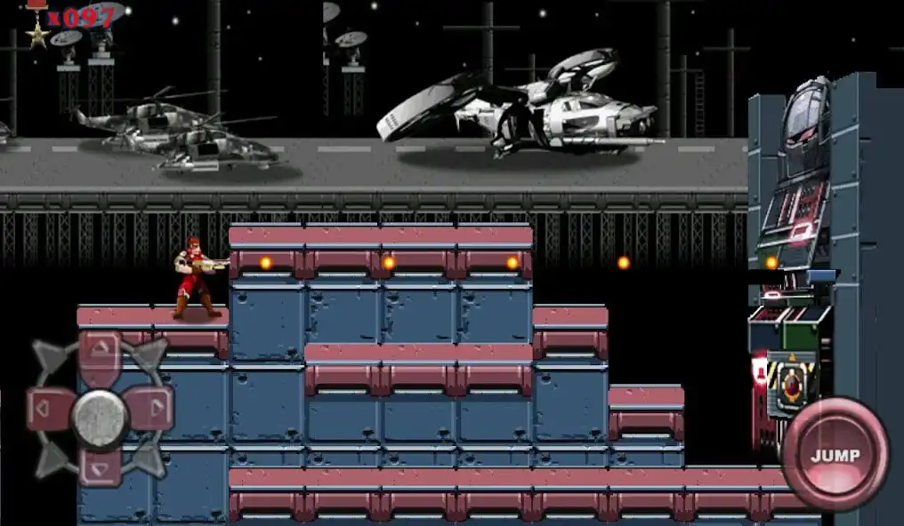 Play Metal Shooter - Run  Gun as an online game Metal Shooter - Run  Gun with UptoPlay