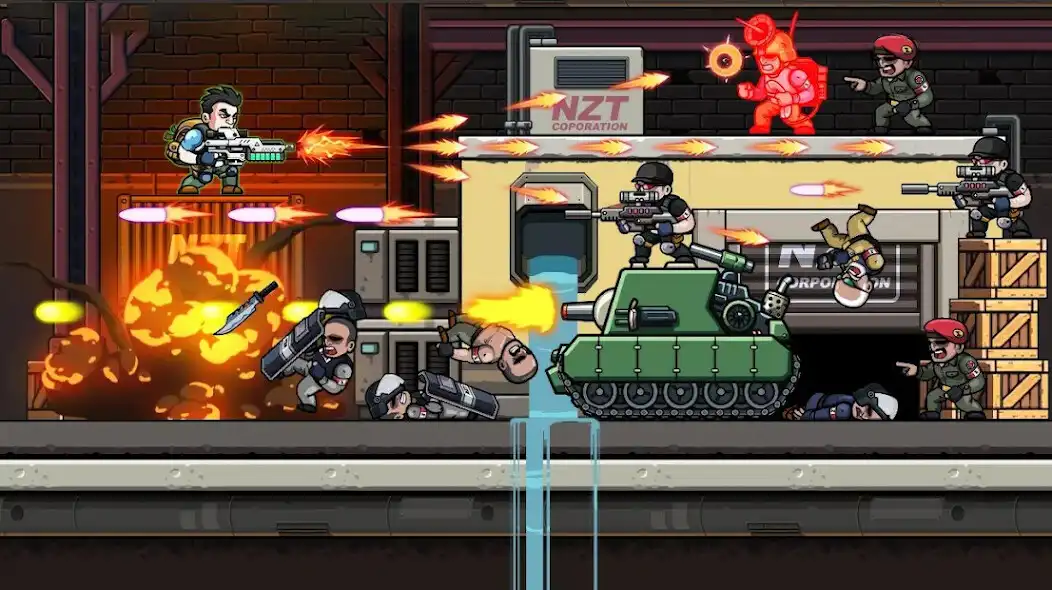Play Metal Shooter Slug Soldiers as an online game Metal Shooter Slug Soldiers with UptoPlay