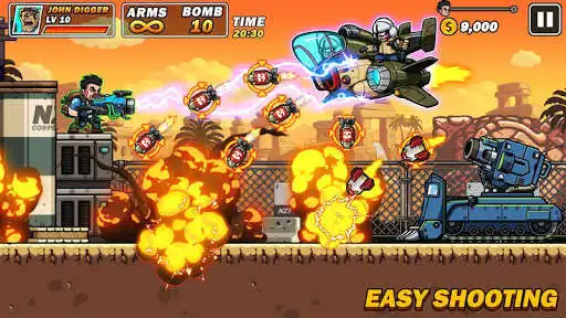 Play Metal Shooter : Super Marines Soldiers  and enjoy Metal Shooter : Super Marines Soldiers with UptoPlay