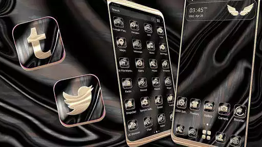 Play Metal Silk Pattern Theme  and enjoy Metal Silk Pattern Theme with UptoPlay