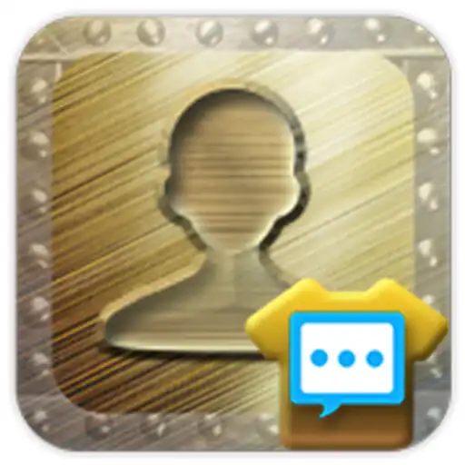 Play Metal texture Next SMS skin APK