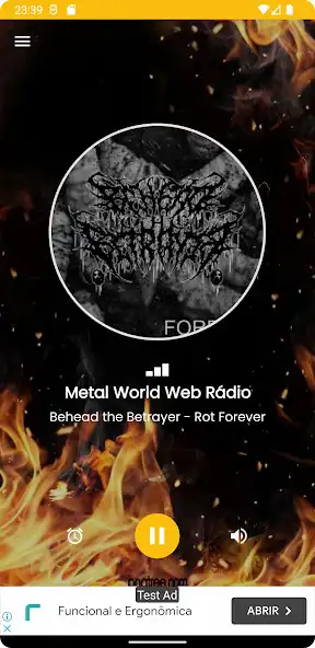 Play Metal World Web Rádio as an online game Metal World Web Rádio with UptoPlay