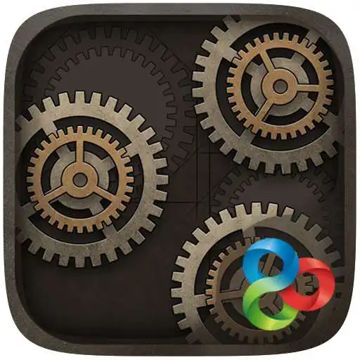 Run free android online Metal X GO Launcher Theme APK