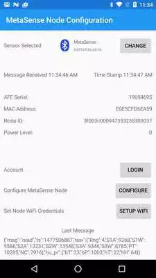 Play MetaSense Device Configurator (Unreleased)