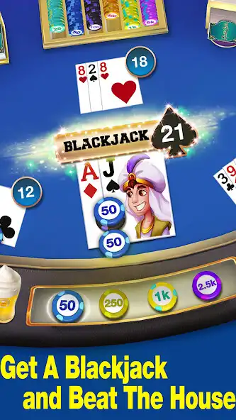 Play Meta Vegas - Blackjack Trainer as an online game Meta Vegas - Blackjack Trainer with UptoPlay
