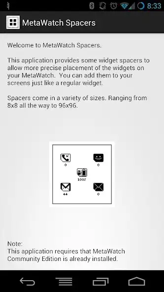 Play MetaWatch Spacers