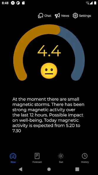 Play Meteo Assist - magnetic storms as an online game Meteo Assist - magnetic storms with UptoPlay
