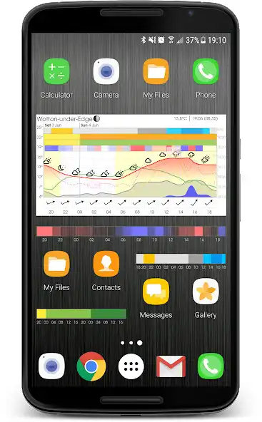 Play Meteogram Pro Weather Widget as an online game Meteogram Pro Weather Widget with UptoPlay