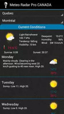 Play Meteo Radar CANADA