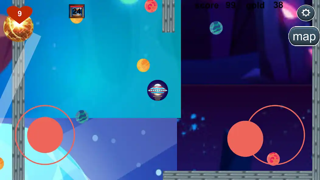 Play Meteor Catcher  and enjoy Meteor Catcher with UptoPlay