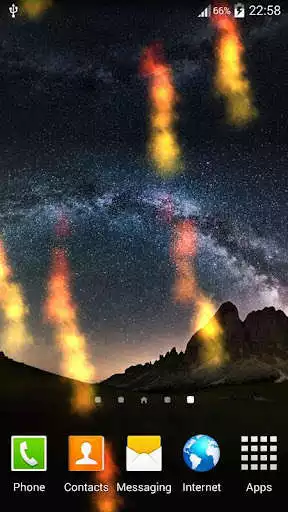 Play Meteor Live Wallpaper as an online game Meteor Live Wallpaper with UptoPlay