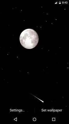 Play Meteor Night Live Wallpaper
